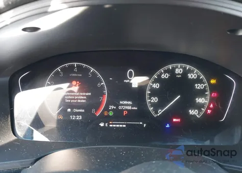 2022 Honda Civic Sport z USA, uszkodzony, nr VIN 2HGFE2F57NH577381